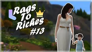 Let's Play // The Sims 4 // Rags To Riches #13 A Wedding & A Toddler