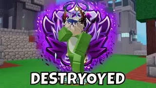 Destroying toxic ranked kid (Roblox Bedwars)