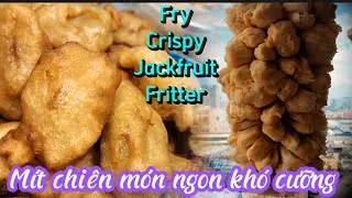 Fry crispy Jackfruit Fritter/Cempedak Goreng Crispy