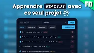 Apprends React.js avec ce seul projet