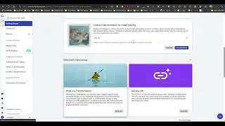 Login & Get API from Cloudinary.com