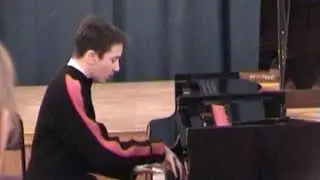 Непомнящих Сергей. Городской конкурс пианистов 2007 г. Красноярск. Бетховен - Соната № 6.