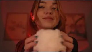 Cozy and soft trigger assortment ❤️ASMR Mic Test [ fluffy covers, tapping & scratching, AT4050ST ]