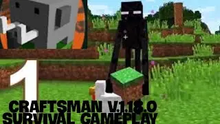 Surviving A Herobrine & GoatMan In Minecraft Survival ' MINECRAFT