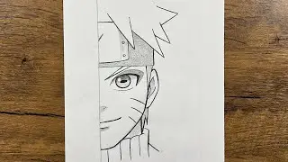 Easy Naruto sage mode drawing | How to draw Naruto sage mode step-by-step