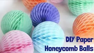 How to make paper Honeycomb Ball Easy Method || Diwali Decoration Ideas || Paper Craft