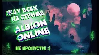 Играем в Albion online // Фармим // Общение с чатом