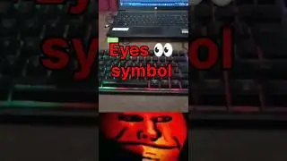 Eyes 👀 symbol in Ms word short cut key #reels #youtubeshorts #trending #views #viral