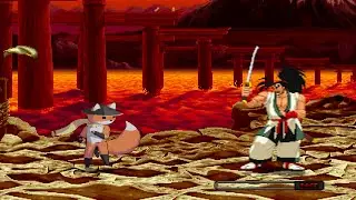 MUGEN: Lami (Me) Vs Haohmaru (KarmaCharmeleon)