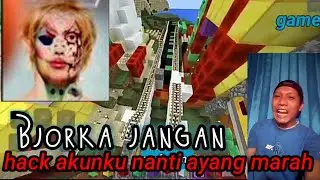 jika  ( bjorka ) merentas data , aku akan merentas hati Ayang