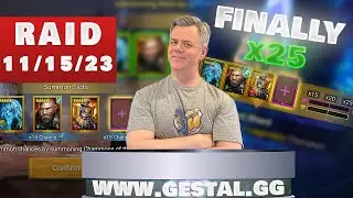 Progressive Chance Event up to x25 - Raid Today 11/15/23 || Raid: Shadow Legends