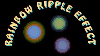 【MBAK】Pure CSS | Rainbow Ripple Effect