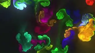 Fluids Screensaver Wallpaper - 1H - 4K UHD. No Sound
