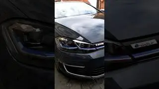 VW e-Golf car edit