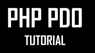 PHP Data Objects (PDO) Tutorials: INSERT DATA INTO DATABASE 2017