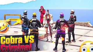 Red criminal vs Cobra squad 🤣Funny dubbing in tamil #shorts #freefirenewevent