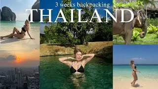 solo backpacking Thailand! Koh Samui, Khao Sok, Krabi, Phi Phi Islands, Phuket & Bangkok🌴🐘