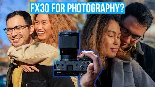 Photoshoot with a Cinema Camera? | Sony FX30