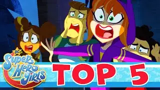 Top 5 SCARY Moments! 👻 | DC Super Hero Girls