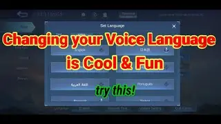 How to change Voice Language in game battle in Mobile Legends 2022