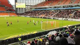 Урал - ЦСКА.15.04.2023г. Пенальти в ворота Урала .