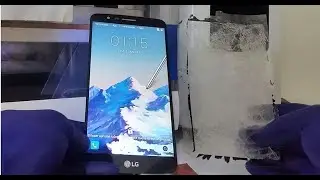 How to replace front broken glass for Lg Stylus 3