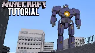 MINECRAFT : How To Build Gipsy Danger Tutorial
