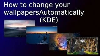 How to change your wallpaper automatically on linux everyday (KDE)