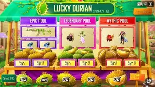 Новая рулетка «Lucky Durian» в ПУБГ Мобайл. Открытие ящиков, кейсов, рулеток в PUBG Mobile