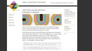 ZIM Capture 09 - PARAMETERS & BUTTONS - for 