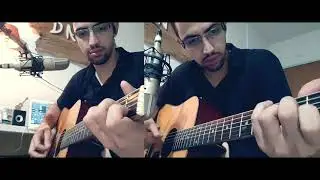 Gravando violões em uma musica