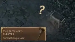 Diablo 4 Why You Should Always Open Chests - Butcher's Cleaver
