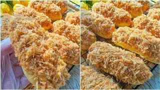 Chicken Floss Buns/ Chicken Floss Recipe #chickenFlossBuns #fyp #Liely #baking