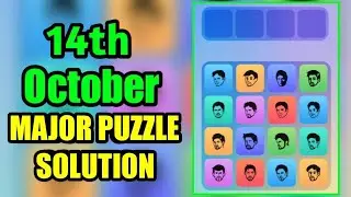 Ultimate Solution to the October 14 Major Puzzle: Step-by-Step Breakdown. Today major Puzzle Solved.