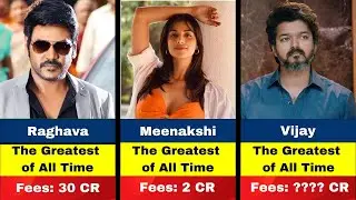 The Greatest of All Time Movie All Star Cast Fees || Vijay GOAT Movie