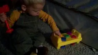 pounding pegs! 001.MOV