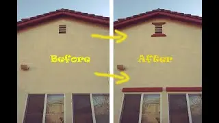 house is more beautiful.美化房子外觀.
