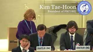 PSCORE Kim Tae Hoon 40th Regular Session Human Rights Council