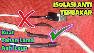Isolasi Kabel Anti Konslet Anti Panas Anti Terbakar #review