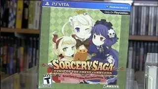 Sorcery Saga Curse of the Great Curry God Unboxing (PS Vita)