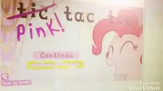 Крестики нолики с Пинки  пай  часть 1 ♥