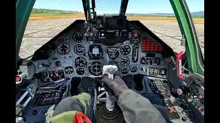 Пробный вылет на штурмовике Су-25К в VR шлеме в War Thunder.