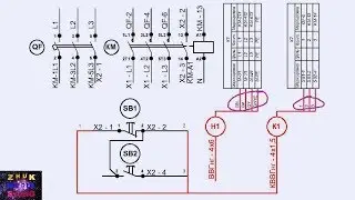 Монтажные схемы и маркировка электрических цепей