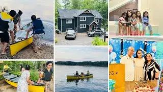 Part 1-Vacation Time Vlog | sub ney kia enjoy | Journey with | Canada Travel| Vlog