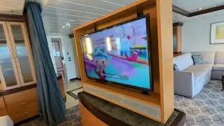 2024 January 29th Royal Caribbean Liberty of the Seas stateroom 1348 Owners Suite quick tour