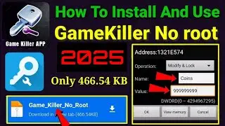 How To Install And Use GameKiller No Root 2024
