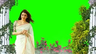 3D Beautiful Girl Green Screen Status Video || Trending Green Screen Status Video