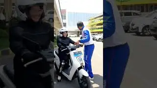 Berkendara pake perlengkapan #cari_aman dari instruktur safety riding mpm distributor honda sedati