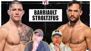 UFC Edmonton: Marc-Andre Barriault vs. Dustin Stoltzfus Prediction, Bets & DraftKings