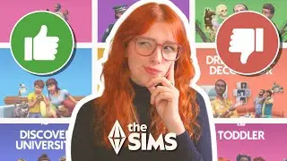 I bought all the Sims 4 packs so you don't have to - Pack Ranking 2025